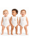 Unisex Baby Athlete Bodysuit Ribbed 100% Cotton Duck Printed