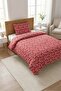 Daisy Floral Single Pique Set - Romantic Young Room Bohemian Pomegranate Flower Quilted Bedspread - 5