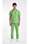 Pistachio Green Premium Scrubs Set - Nurse Doctor Uniform High-Quality Fabric - 6