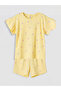 Esvab • Modern & Distinctive Embroidered Girls' Shorts Set