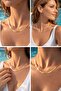 Women's Stainless Steel Italian Chain Necklace 45cm