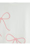 Esvab • Modern & Distinctive Zero Roba Collar Bow Embroidered Girls' T-Shirt - 3