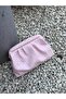 Glow Knitted Detailed Hand, Shoulder and Crossbody Bag Pink - 3