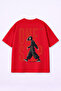 Unisex Oversize T-Shirt 100% Cotton Printed T-Shirt Comfortable Fit Daily Stylish Combination