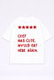 Unisex Oversize T-Shirt 100% Cotton Printed T-Shirt Comfortable Fit Daily Stylish Combination