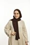 Ready-To-Wear Practical Snap-On Shawl Sandy - Snap-On Hijab Women's Shawl Brown - 7