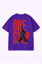 Unisex Oversize T-Shirt 100% Cotton Printed T-Shirt Comfortable Fit Daily Stylish Combination