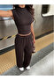 High Collar Detailed Suit Wrinkled Fabric Usa Trend - Do93422 - 2