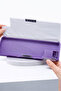 Fixpoint Purple Pencil Case – Cute Figures, Large Volume, Girls' School Pencil Case - 3