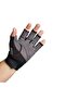 Unisex Black Pro Short Finger Glove Gloves A474002S00-W01 - 2