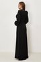 Stone Embroidered Satin Evening Dress 50559 - 5