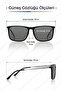 Handmade Acetate - Polarized - Uv400 Protection Black Color Men's Sunglasses 57 Ekartman Dkg6288C1 - 2