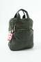 Washed Leather, Multi-Compartment, Laptop Compartment Backpack (Casual, Travel) Green Model: (571-14-17N) - 3