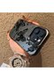 iPhone 13 Pro Max Compatible Butterfly Print Pattern Shock-Absorbing Phone Case Mk01A - 2