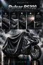 Motorcycle Tarpaulin Pulsar Rs200 Tarpaulin Waterproof Uv Protection Thick Fabric Motor Cover Black