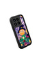 Mi 15 5g Compatible Shockproof Camera Protected Black Silicone Stylish Print Case - 3