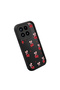 Mi 15 5g Compatible Shockproof Camera Protected Black Silicone Stylish Print Case - 3