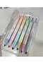6-Piece Pastel Color Double-Sided Highlighter Pen 1 Set - 3