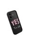 Vivo V60 Lite 4G/5G Compatible Black Silicone Stylish Print Case with Shockproof Camera Protection - 3