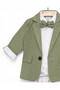 Baby Boy Linen Trousers, Jacket, Snap Button Shirt, 3-6-9-12-18-24 Months Stylish Bow Tie 4-Piece Set - 3