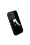 Redmi 15C 4G/5G Compatible Shockproof Camera Protected Black Silicone Stylish Print Case - 3