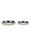 Stainless Steel Designer Serving Tray, 24 + 26 cm - 3