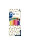 Pattern Mix Coloured Pencil, 24 pcs, Assorted - 6