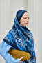 Spring Series Patterned Cotton Soft Shawl Women's Floral Shawl Ps240 - 2