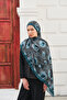 Spring Series Patterned Cotton Soft Shawl Women's Floral Shawl Ps259 - 3
