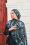 Spring Series Patterned Cotton Soft Shawl Women's Floral Shawl Ps259 - 4