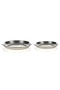 Stainless Steel Designer Serving Tray, 24 + 26 cm - 6