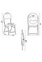 Portable Folding Toilet Chair Heavy Duty Commode Chair for Camping Elderly Travel - 5