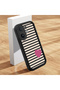 Vivo V60 Compatible Shockproof Camera Protected Black Silicone Stylish Print Case - 2