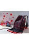 Double Cotton Blanket (180X220)-Gleam Love Black New - 2