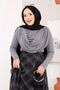 Degaje Draped Sandy Body Gray