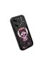 Tecno Pova 6/Pova 6 Pro Compatible Shockproof Camera Protected Black Silicone Stylish Print Case - 3