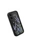Vivo V60 Lite 4G/5G Compatible Black Silicone Stylish Print Case with Shockproof Camera Protection - 3