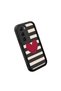 Infinix Hot 60I Compatible Shockproof Camera Protected Black Silicone Stylish Print Case - 3