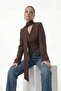 Tie-Up V-Neck Long Sleeve Blouse