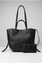 Women's Black Color Stylish Shoulder Bag and Clutch Bag Crisscross Straps Wallet Pack for Daily Use Bag - 2