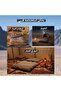 فراش نوم وادي الرمة، كيس نوم للرحلات والتخييم، رملي، مقاس 120*220 سم - 7