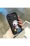 Redmi 15C 4G/5G Compatible Shockproof Camera Protected Black Silicone Stylish Print Case