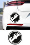 Guitar Car Sticker - Electric Guitar Car Windshield Sticker - Music Themed Car Sticker 15X15Cm - 5