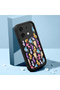 Infinix Zero 30 5g Compatible Shockproof Camera Protected Black Silicone Stylish Print Case - 2