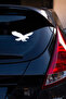 Eagle Silhouette Car Sticker - Car Sticker - Predator Bird Sticker 15X8Cm - 3