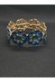 Flower Model Elastic Steel Bracelet Multi Color Stylish Style Flower Nature Themed Steel Bracelet - 8