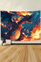 Charizard Pokemon Wall Covering – Large Size Tapestry Wall Carpet, Game Anime Movie Room Decor - 5