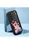 Infinix Hot 60I Compatible Shockproof Camera Protected Black Silicone Stylish Print Case - 2