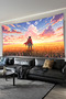 Endless Horizon Anime Wall Covering – Large Size Tapestry Room Decor High-Definition Printing - 3
