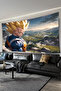 Dragon Ball Vegeta Gamer Room Wall Covering – Anime & Fantasy Design, Setup Decor, Large Size - 3
